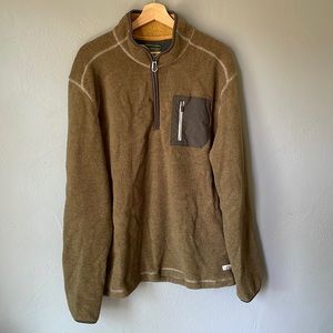 G.H. Bass & Co Explorer Quarter Zip sz XL
